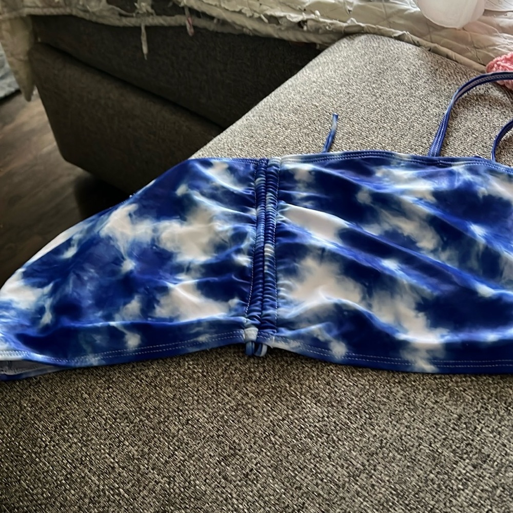 Tie dye bikini top